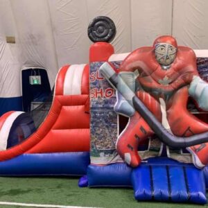 Hockey Bounce With a Slide